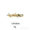 Pinza para el pelo de mariposa estilo dulce y fresco para mujer, diseño de nicho, pinza lateral para la frente, flequillo moderno y versátil, pinza de una línea, accesorios para el cabello