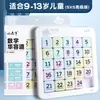 Huarongdao Digital Magnético Estudiantes de Primaria Rompecabezas Deslizante Juguete Educativo Versión Infantil Tres Reinos Sudoku Magnético Rejillas de Nueve Cuadrados