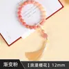 Atacado de Fábrica Popular Pulseiras de Contas de Oração Budista Masculinas, Acessórios Hanfu, Joia de Mão Versátil com Borla, Pulseiras Bodhi Roxas Femininas