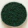Cuentas Redondas Pequeñas Sólidas No Porosas de 2 mm Materiales para Manualidades DIY Transparente Rojo Negro Dorado Plata Coloridas Adhesivas de Vidrio Sueltas