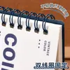 Cuaderno Espiral B5, Cuaderno Grueso Vintage, Cuaderno A5 para Estudiantes de Secundaria, Universitarios y Preparación de Exámenes de Posgrado, Diario con Rayas