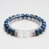 [Yingxia Qingfeng] Pulseira de Cristal de Cianita Natural Feminina Clareamento Moda Luxo Leve High-End Pulseira Atacado