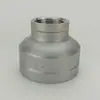 Reductor de fundición de acero inoxidable 304, accesorio de rosca interior, conector de fontanería de diámetro variable 316 con rosca interior