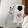 Adequado para capa de celular Huawei Mate80, novo modelo moderno MT70Air, capa anti-queda de desenho animado de alta qualidade com design de elefantezinho de chapéu comprido para homens e mulheres