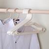Estilo Japonés Simple Cabestrillo Adulto Plástico Percha para Ropa Colgante de Ropa Armario para Almacenamiento y Secado Multifuncional Seco y Húmedo Soporte para Ropa de Balcón