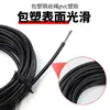 Eslinga de Cable de Acero Recubierto de Color PVC Lanyard Candado Portátil para Bicicleta Cuerda de Seguridad Anticaída Cuerda Anti-Pérdida