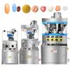 Prensa de comprimidos em pó de medicina chinesa automática pequena Prensa de comprimidos de medicina chinesa prensa de comprimidos rotativa de doce prensa de comprimidos circular