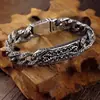 Nuevo Pulsera Desgastada para Hombre con Cierre de Patrón Auspicioso Estilo Retro Pulsera Desgastada para Parejas, Mismo Estilo para Hombres y Mujeres con Anillo de Hebilla