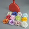 Cabeza de Rosa de Simulación Flor de Rosa Boda Pared de Flores de Boda Camino Flor Ropa de Flor Caja de Flores Fotografía de Flores Vestido de Flor de Seda