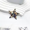 Ornamento Estrela de Bolinhas Dupla Face Brincos Pingente Estrela de Cinco Pontas Elegantes Acessórios Materiais DIY Acessórios Atacado Decoração