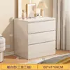 Cómoda blanca, simple y moderna, armario de almacenamiento de cinco cajones, armario de pie para dormitorio o sala de estar, armario de almacenamiento tipo cajón colocado contra la pared al final de la cama