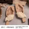 Molde de Madeira Artesanal de Ano Novo para Fazer Pães no Vapor e Pães em Formato de Flor, Pães no Vapor em Formato de Peixe Estilo Shandong, Ferramentas de Confeitaria de Madeira Domésticas, Padrões de Pão da Fortuna e Longevidade