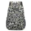 Mochila táctica de exterior para hombre, adecuada para viajes de ocio y senderismo, con diseño de camuflaje, gran capacidad y múltiples funciones, ideal para estudiantes