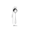 Amazon Transfronterizo 1010 Acero Inoxidable Vajilla Vajilla Occidental Juego de Cuchillo, Tenedor y Cuchara para Steak Cuchara de Postre Juego de 24 Piezas
