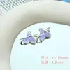 Y2K Doce Menina Cool Liga Metálica Cercada por Coração Lua Acessórios de Joias DIY Pingente Pulseira com Contas Material para Joias