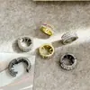 Anillo Metálico Sencillo para el Cabello Pasador, Elegante Pinza Curva para Flequillo, Pasador para Recogidos en la Parte Trasera de la Cabeza, Pinza Lateral Versátil para el Uso Diario