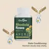 Cápsulas Nutricionais Googeer Complexo de Rhodiola Rosea Contêm Ingredientes Suaves para Cuidar do Corpo, Promover Sono Confortável e Melhorar o Humor