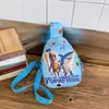 Nova Bolsa Infantil Estilo Coreano Desenho Animado Menino e Menina Fofa Bolsa de Peito Leve Casual Bolsa de Ombro para Menininha Bolsa Transversal Fofa