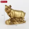 Latão Todos os Doze Signos do Zodíaco Rato, Boi, Tigre, Coelho, Dragão, Serpente, Cavalo, Ovelha, Macaco, Galo, Cão, Porco, Ornamentos de Cobre