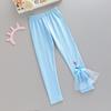 Leggings para niñas Elsa primavera y otoño nuevos abrigos para niñas pantalones de princesa para niños Elsa pantalones de algodón para bebé ropa de primavera