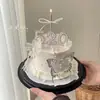 520 Decoraciones para Pastel del Día de San Valentín, Mariposas Perladas Iridiscentes, Hermosas Decoraciones de Confesión Festiva para Parejas, Insignias