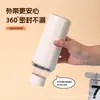 Garrafa de Boca Pequena para Homens e Mulheres, Copo de Gelo Esportivo, Copo Térmico de Aço Inoxidável 304, Recipiente Transparente para Chá, Copo Térmico para Café e Cerveja