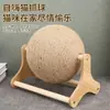 Pelota rascadora para gatos, rueda giratoria, tabla de escalada para gatos, rascador vertical de gran tamaño, juguete para gatos autoentretenido