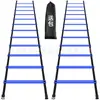 Escalera de Agilidad Embalaje Personalizado con Logo Transfronterizo Equipo de Entrenamiento de Fútbol Escalera de Cuerda Equipo de Entrenamiento de Agilidad para Entrenamiento de Agilidad