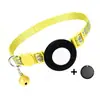Collar para Gato con Airtag y Cascabel, Seleccionado Cuidadosamente, Best-Seller Transfronterizo, Collar Reflectante para Gato, Collar de Posicionamiento para Mascotas