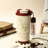 2026 Lirio del Valle Modelo Nuevo Taza Térmica de Acero Inoxidable 316 Verano Conservación del Frío Uso Dual Taza de Café Regalo Venta al por Mayor