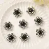 Acessórios de Cabelo, Brincos, Pulseira, Colar Prata Flor Elegante Simples Versátil Coreano DIY Tecido à Mão com Contas