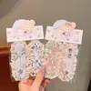 Diadema de Encaje Tejido para Niños con Cierre Mágico, Parche para Flequillo de Bebé, Accesorio para el Cabello para Niñas, Parche para el Cabello, Diadema