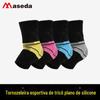 Máquina de tricô plano para investimento transfronteiriço da marca Masda processo proteção de silicone proteção de tornozelo esportiva fechamento automático borda ajustada tornozelo