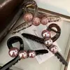 Elegante y con Estilo Pinza para el Cabello de Perlas, Pinza de Tiburón Grande para el Cabello para Mujeres, Nuevo Modelo 2024, Accesorio para el Cabello de Alta Gama para Otoño