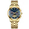 Popular Casaro para Hombre Reloj de Acero Banda de Acero Negocios Resistente al Agua Transfronterizo Reloj Luminoso para Hombre Comercio Exterior Reloj de Cuarzo