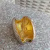 Suministro Directo en Stock para Mercados Europeos y Americanos Transfronterizos: Mini Bolso de Noche Metálico de Fondo Plano con Pedrería, Bolso de Mano Pequeño de Pedrería con Adorno Completo de Pedrería