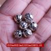 Liga Prata Brilhante Acessórios Lótus DIY Prata Tibetana Cristal Vermelho Corda Vermelha Pulseira Colar Pingente Semente de Lótus Pixiu Acessórios