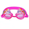 Gafas de Natación de Silicona Lindas de Dibujos Animados para Niños Gafas de Natación para Niños y Niñas Gafas de Natación Sirena Spiderman Cangrejo