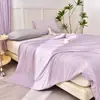 Colcha de Seda de Gelo Classe A Personalizada com Sensação Fresca para Ar Condicionado Colcha Fresca de Verão Núcleo de Colcha Colcha Fina Lavável à Máquina Amostra