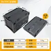 Caja de almacenamiento para camping al aire libre con puerta lateral, caja de camping plegable, caja de almacenamiento para maletero de coche, caja de almacenamiento de plástico