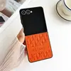 Lujo Ligero Anti-Caída Adecuado para Funda de Teléfono Móvil Samsung Zflip5 para Proteger Moda Europea y Americana Antideslizante Flip6 Modelo Popular para Parejas
