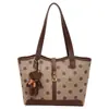 Bolso de hombro de lunares dulces estilo coreano para el otoño de 2026, moderno y versátil, bolso simple para debajo del brazo, bolsa tote de gran capacidad para el día a día