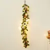 Decoración Navideña Coreana Ambiente de Cafetería Arreglo Nobelson Árbol de Navidad Pequeño Tipo Adornos de Escritorio Guirnalda Ratán