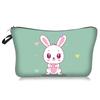 Bolsa de Cosméticos Série Coelho Novo Desenho Animado Transfronteiriça Bolsa de Mão para Guardar Bolsa de Lavar Bolsa Portátil Preguiçosa para Viagem