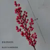 Arreglo Floral Fruta de la Prosperidad Bayas Rojas Bayas de Acebo Rojas Frutas Rojas Fruta de la Suerte Sala de Estar Flores Artificiales Adornos Entrega Directa