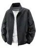 2026 Nueva Chaqueta de Montañismo para Exteriores de Primavera y Otoño Camiseta Deportiva Casual para Hombre Chaqueta de Hombre con Cuello Alto