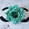 Flores Artificiales, Cabezas de Rosa Hechas a Mano, Rosas Impresas en Seda, Ramilletes de Boda, Flores para Muñeca, Coronas de Flores, Flores Falsas al por Mayor, Flores Artificiales