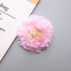 Cabeza de flor de peonía artificial de 13 cm, flor de seda para boda, Hanfu, linterna antigua, decoración, flor falsa, tocado hecho a mano