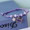 Pulsera de Mariposa Versátil Nueva Transfronteriza Joyería de Cerámica al por Mayor para Mujer Versátil Popular Pareja Pequeños Regalos Frescos en Stock