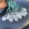 Fornecimento ao Vivo Atacado Pingente de Jade Branco Natural de Xinjiang Paz Fivela de Jade Seda Dourada Pingente de Paz